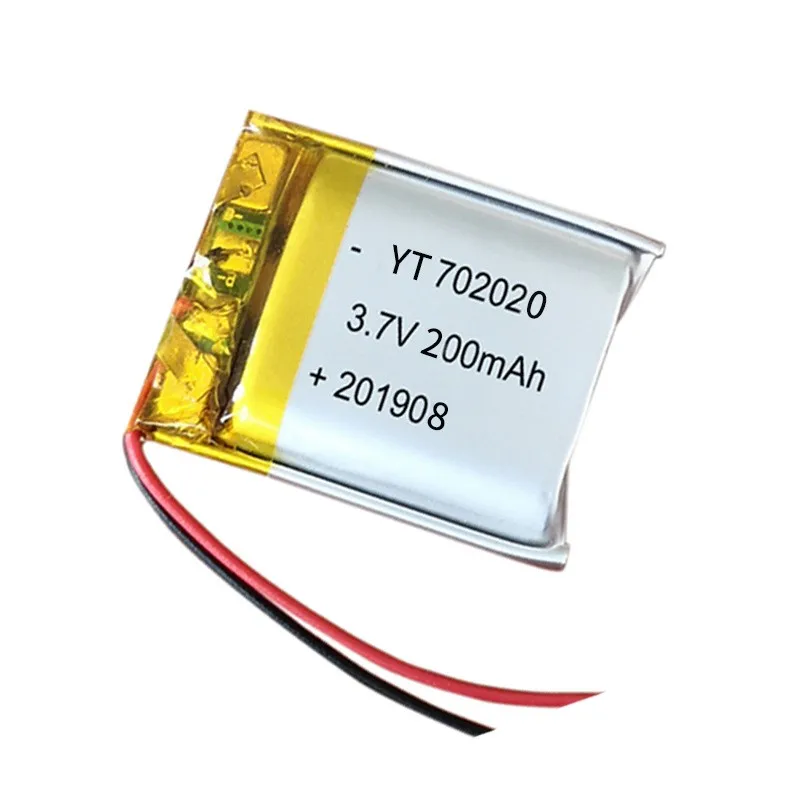 buy more will cheap 702020 polymer lithium battery 200mAh certified complete Bluetooth digital product battery
