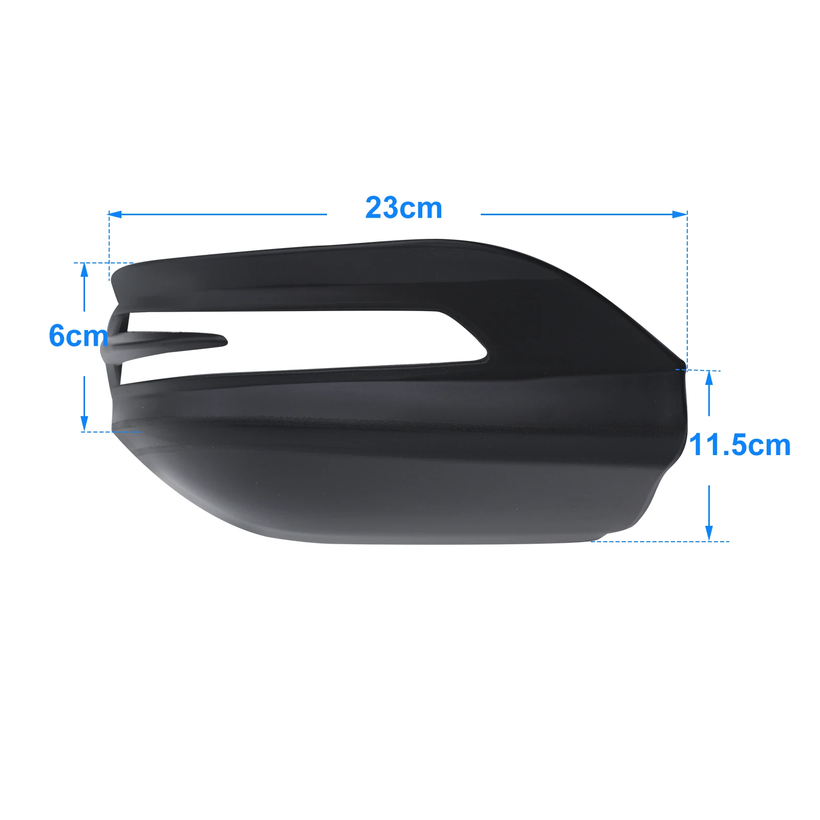 Matte Black Side Mirror Lamp Cover Trim For Toyota Hilux Revo 2015-2024 year Models 4X4 Auto Part Car Styling