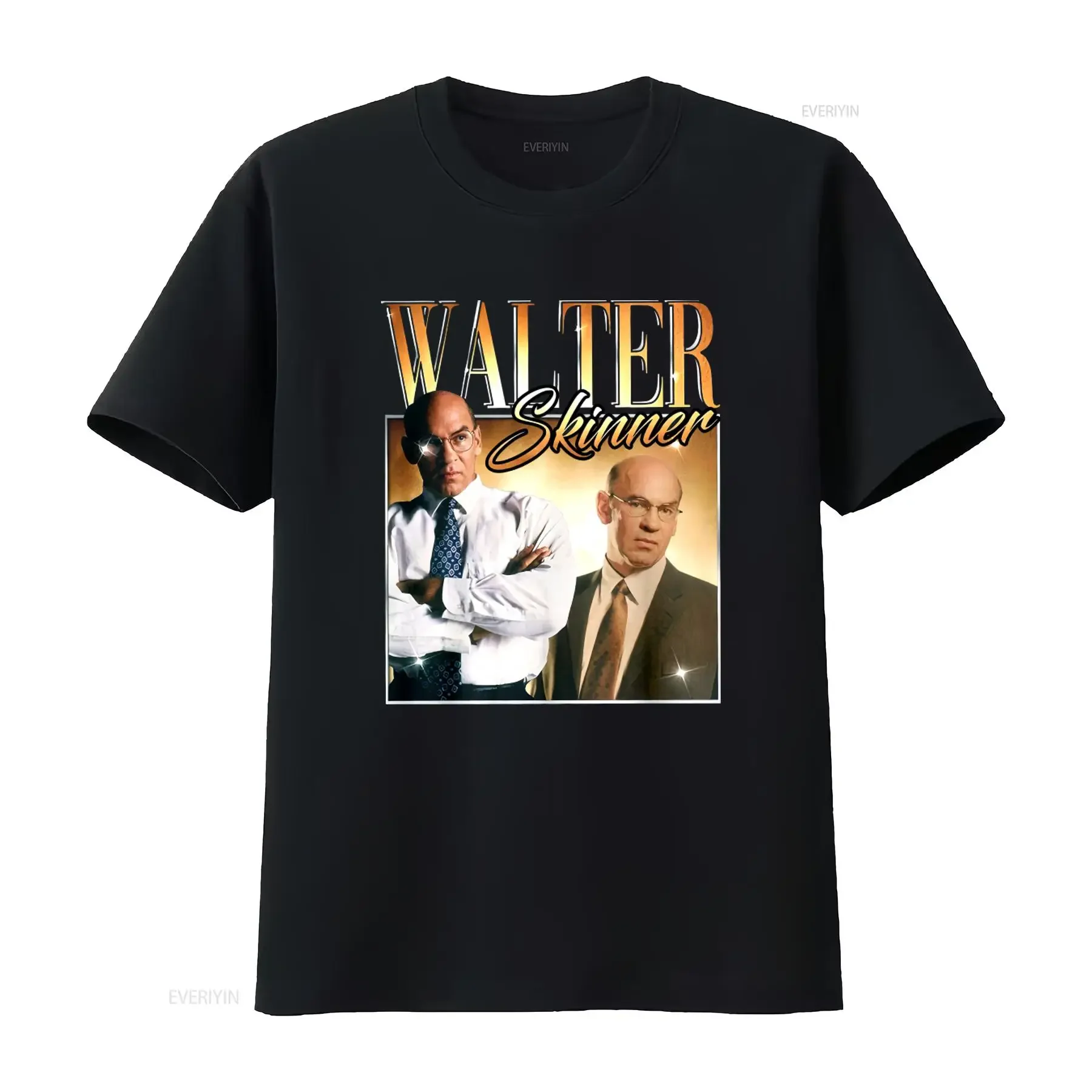 The X files Mitch Pileggi Walter Skinner 90s Vintage T shirt Retro TV Show Design Perfect for Fans Movie Inspired vintage