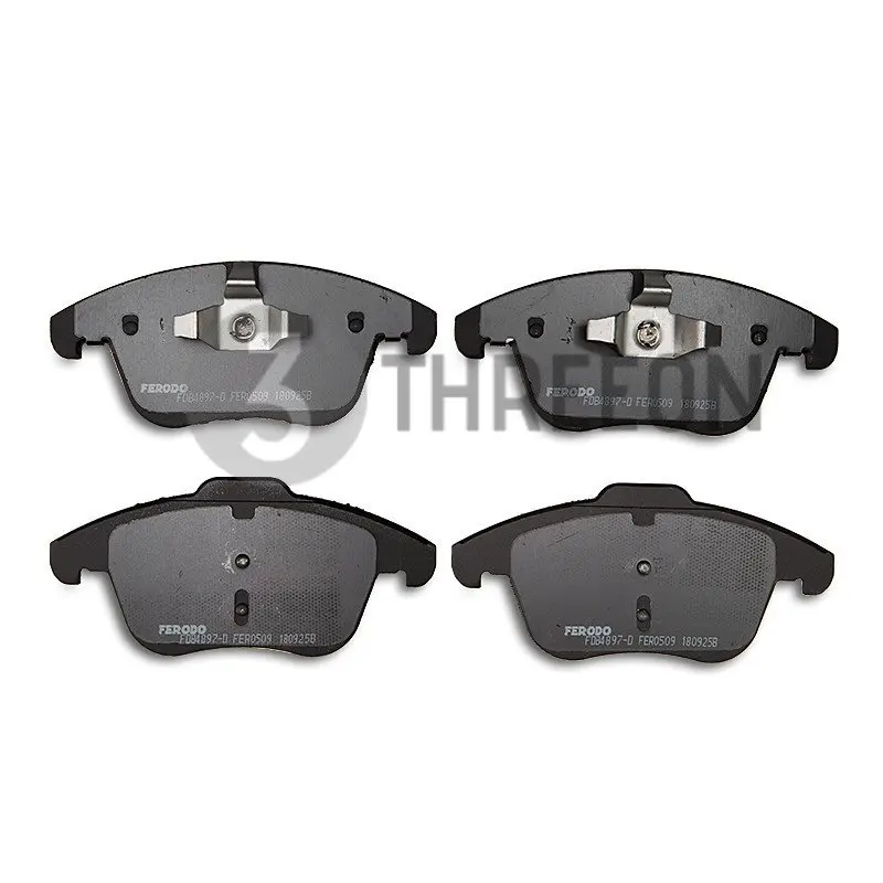 THREEON Front Rear Brake Pads For SAIC MG5 MG 5 EV LONG RANGE 2019- Front 10138340 10203163 10248966 Rear 10077656