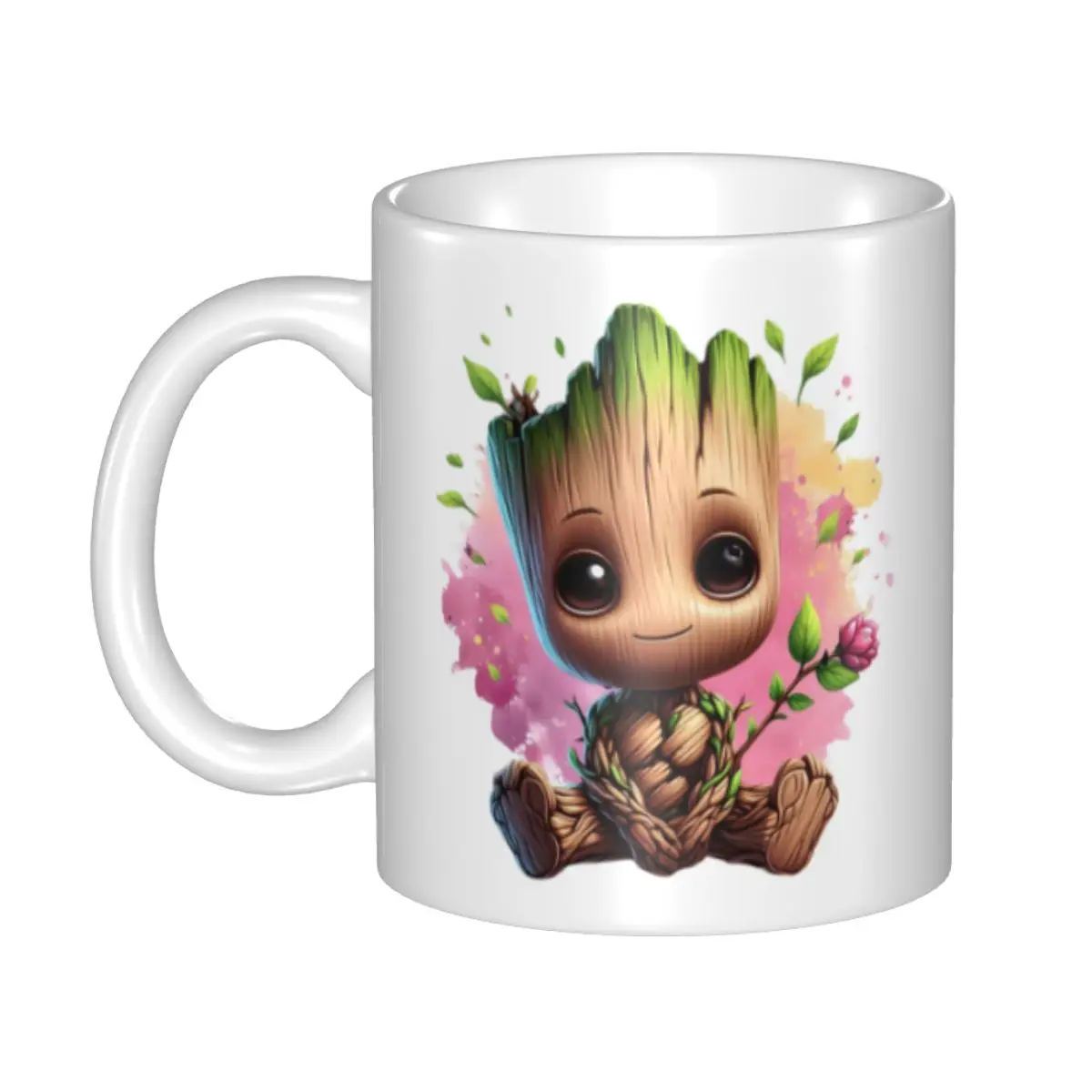 أكواب قهوة مخصصة من Guardians Of The Galaxy I Am Groot Monster، كوب شاي حليب من السيراميك بنفسك