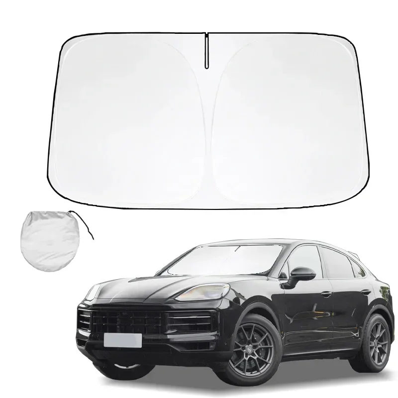 

for Porsche Cayenne 2019-2024 Car Windshield Sun Shade Reflector Sunshade Offer Protection for Car Interior Yuan Plus Accessorie