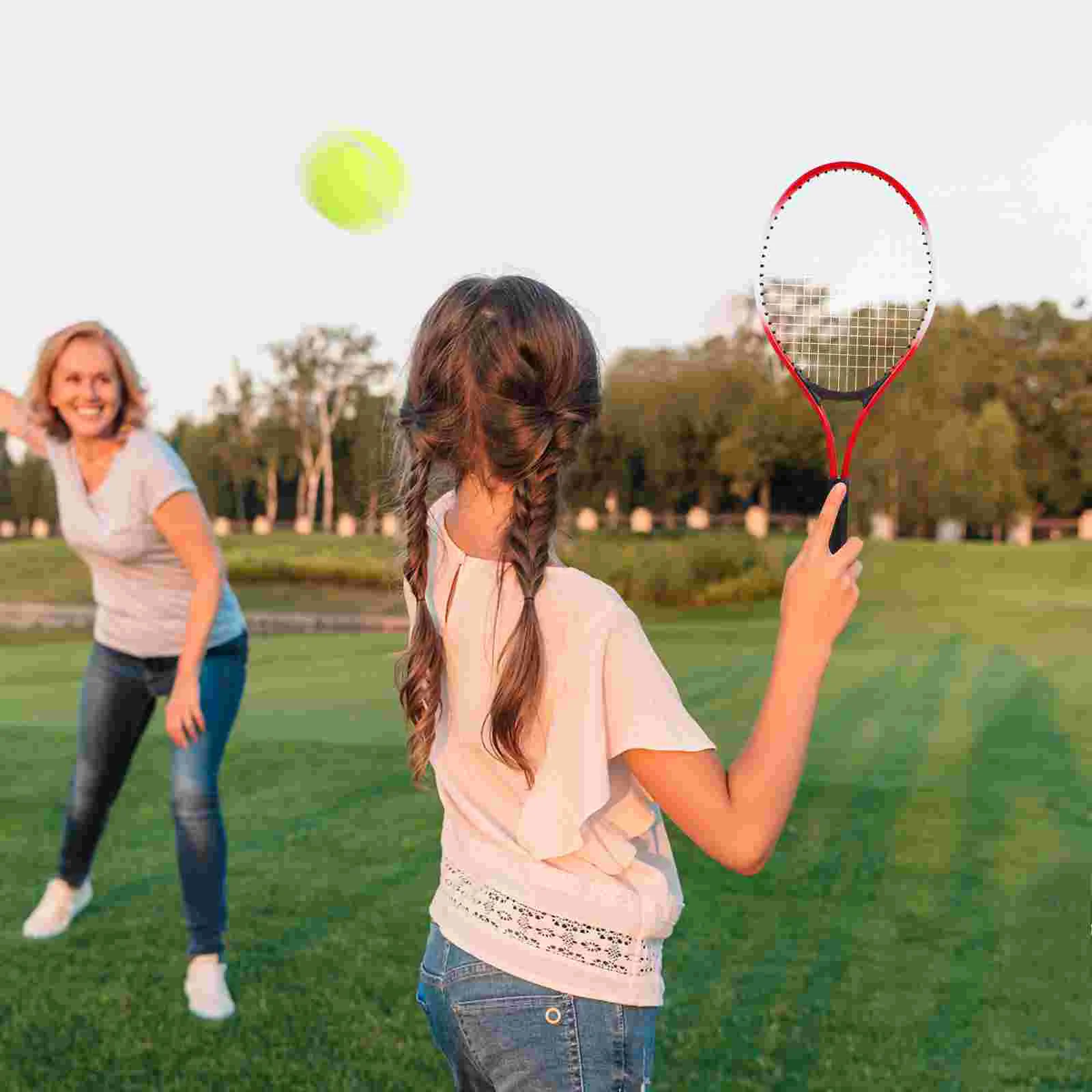 

Children's Tennis Racket Rackets with Ball Outdoor Sports Toy Kids Leisure Beach Dribble