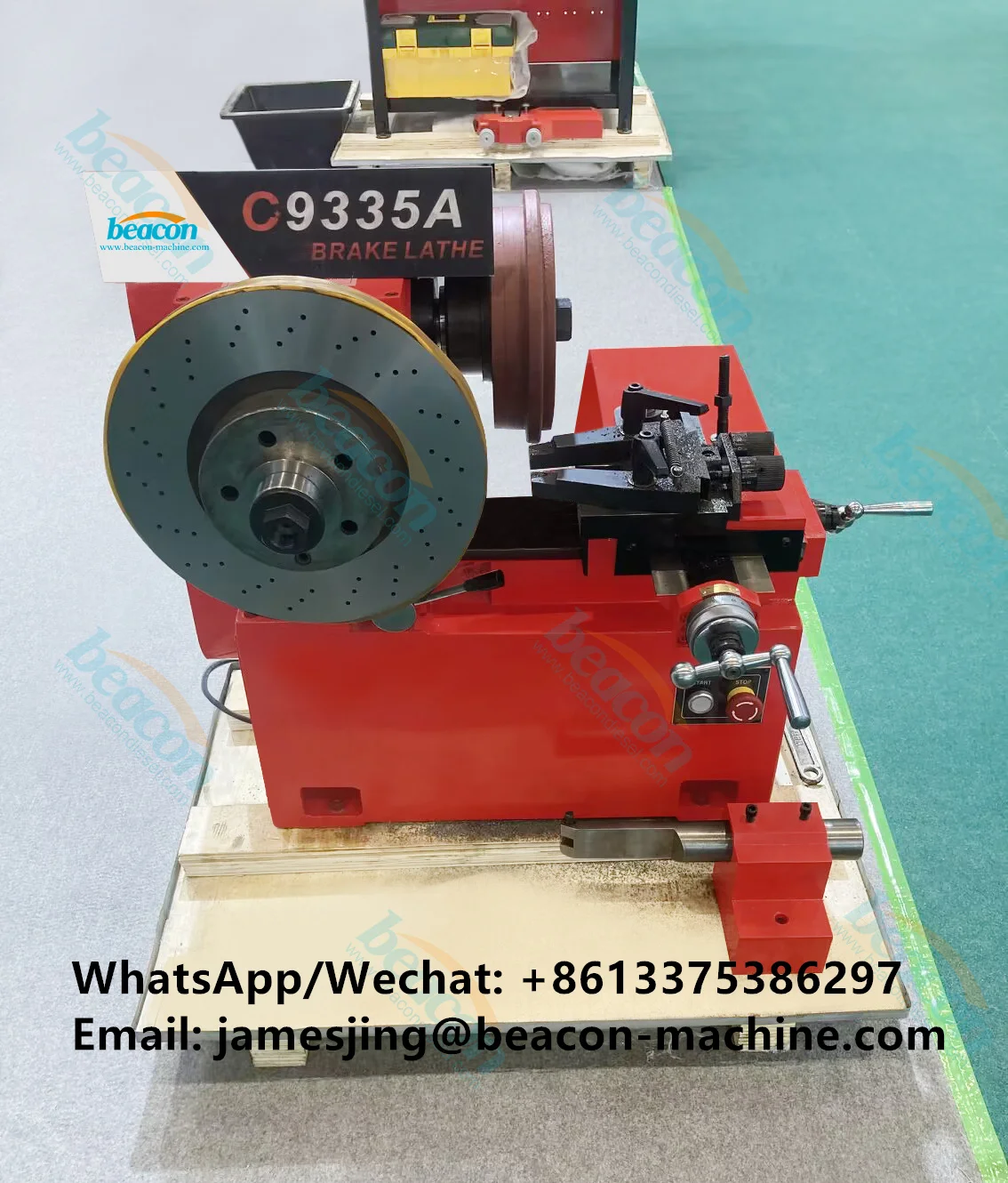 C9335a Brake Disc Drum Lathe Brake Disc Skimming Machine Automobile Brake Drum Lathe For Sale