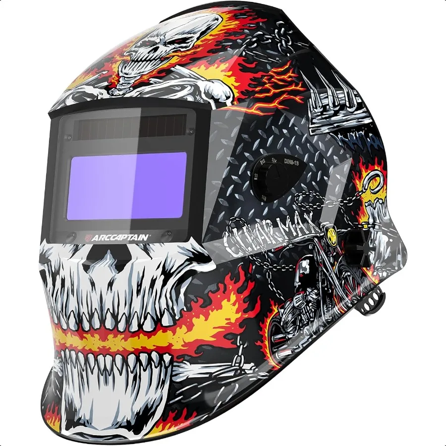 

Welding Helmet Auto Darkening 1 1 1 1 True Color Welding Hood 4 Arc Sensor 1 25000s Response Time Solar Powered Weld Hood Helme