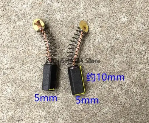 5Pairs 5x5x10mm Motor Carbon Brush