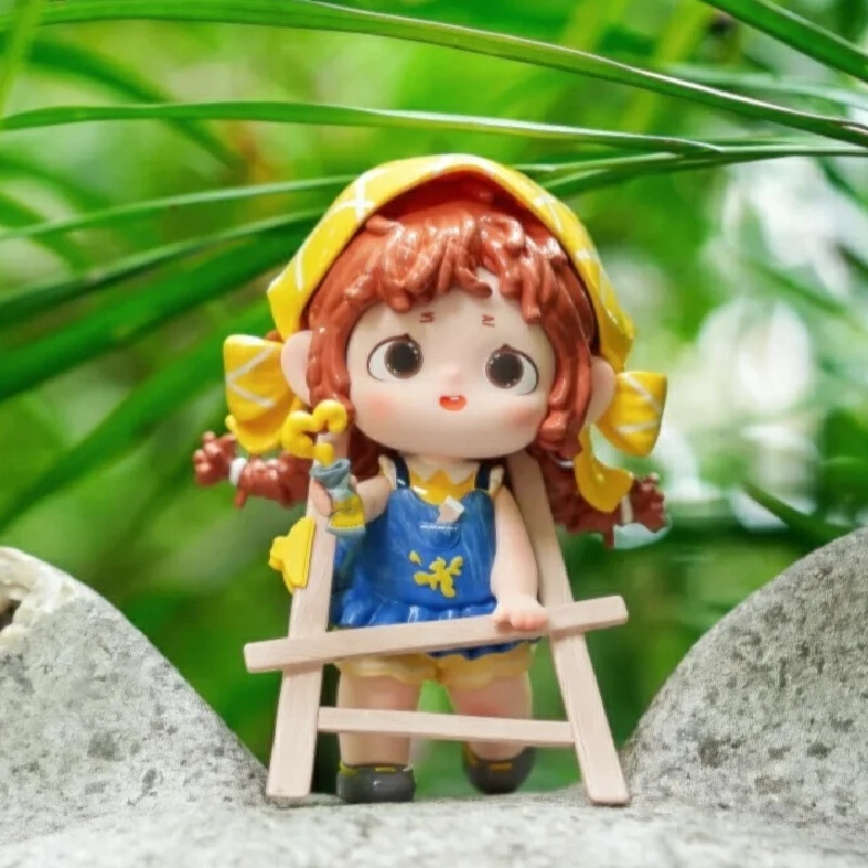 

Heyone Fufu Kawaii слепая коробка серии 2025 Happy коллекция украшения для рабочего стола гаражный комплект игрушка-сюрприз для детей подарок на день рождения