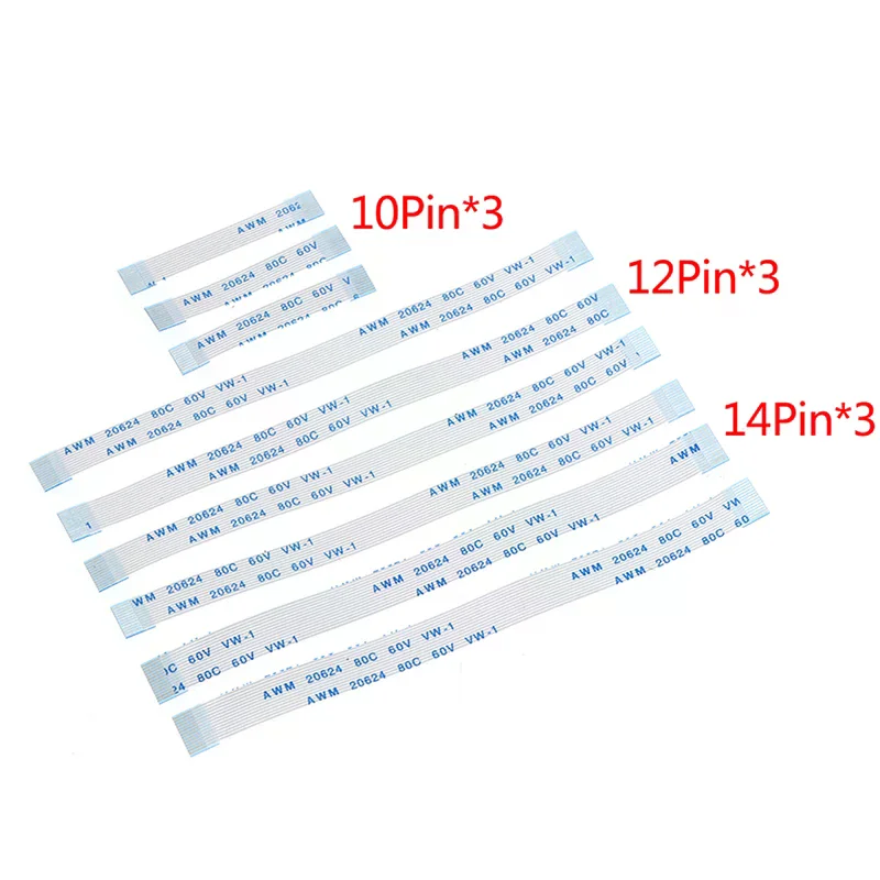 9PCS 10 12 14 4 Switch Pin Charging Board Power Cable for PS4 Fast Charging Data Transfer