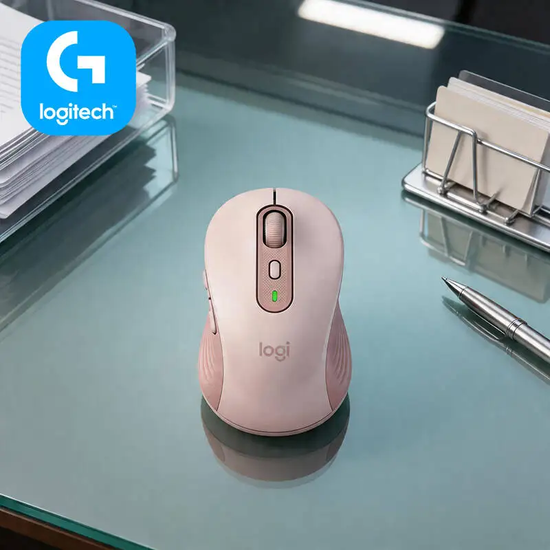 

Беспроводная мышь M750 Bluetooth — бесшумные нажатия, плавное прокручивание SmartWheel, 20 месяцев автономной работы, подходит для настольных ПК и ноутбуков