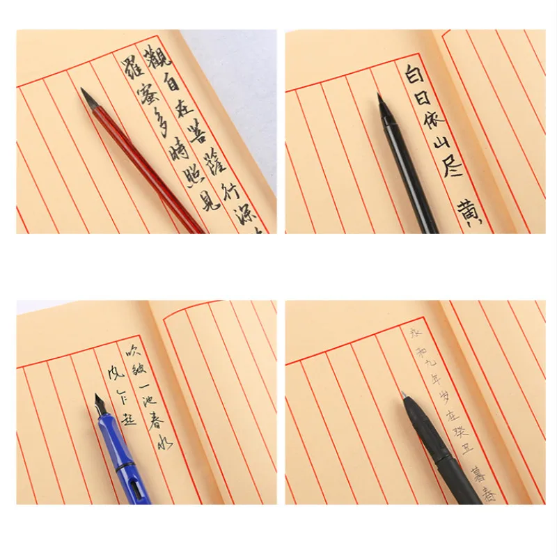 Xuan Paper Book Genealogy Scriptures Copy Writing Book Art Papier Rice Paper Small Regular Script Calligraphy Brush Pen Notebook