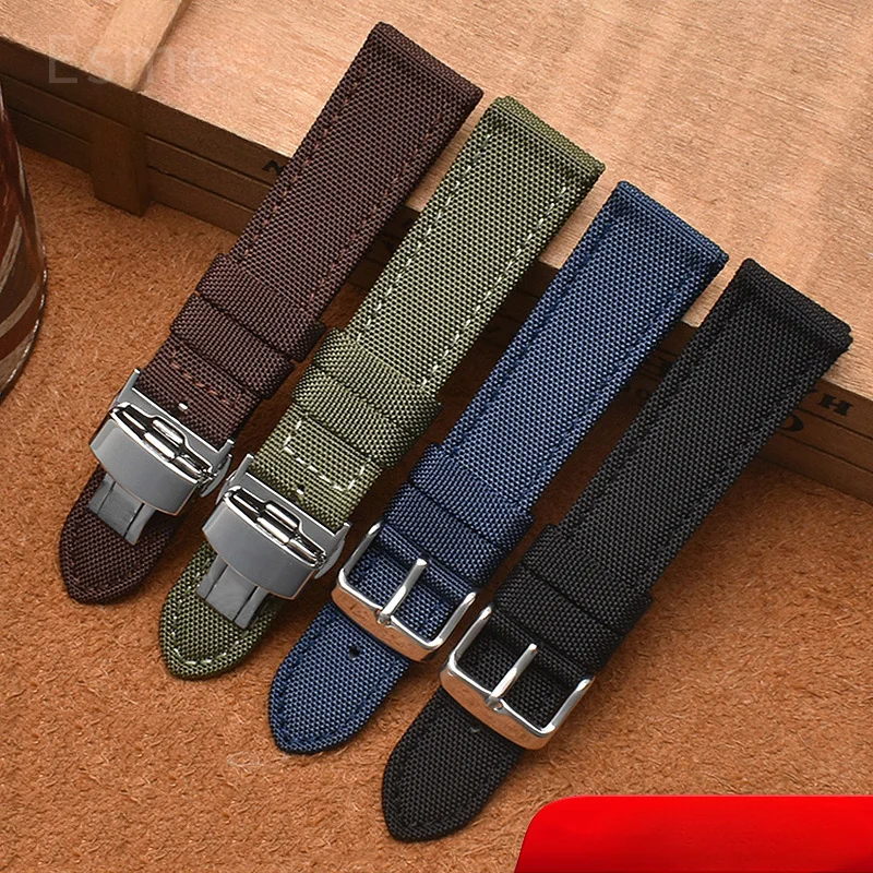 สายนาฬิกาข้อมือกีฬาไนลอนทอสำหรับ Tissot Speed Chi T116.617อุปกรณ์เสริมหนังกันน้ำหวานสำหรับผู้ชาย20มม. 22มม.