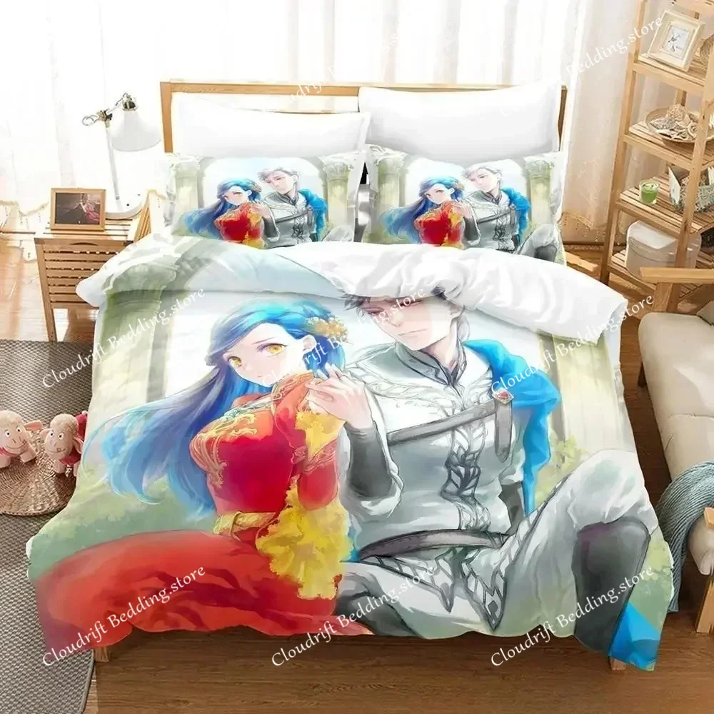 New Ascendance of a Bookworm Bedding Set Cartoon Anime Adult Kid Bedroom Duvet cover Sets 3d Print Kawaii Girls