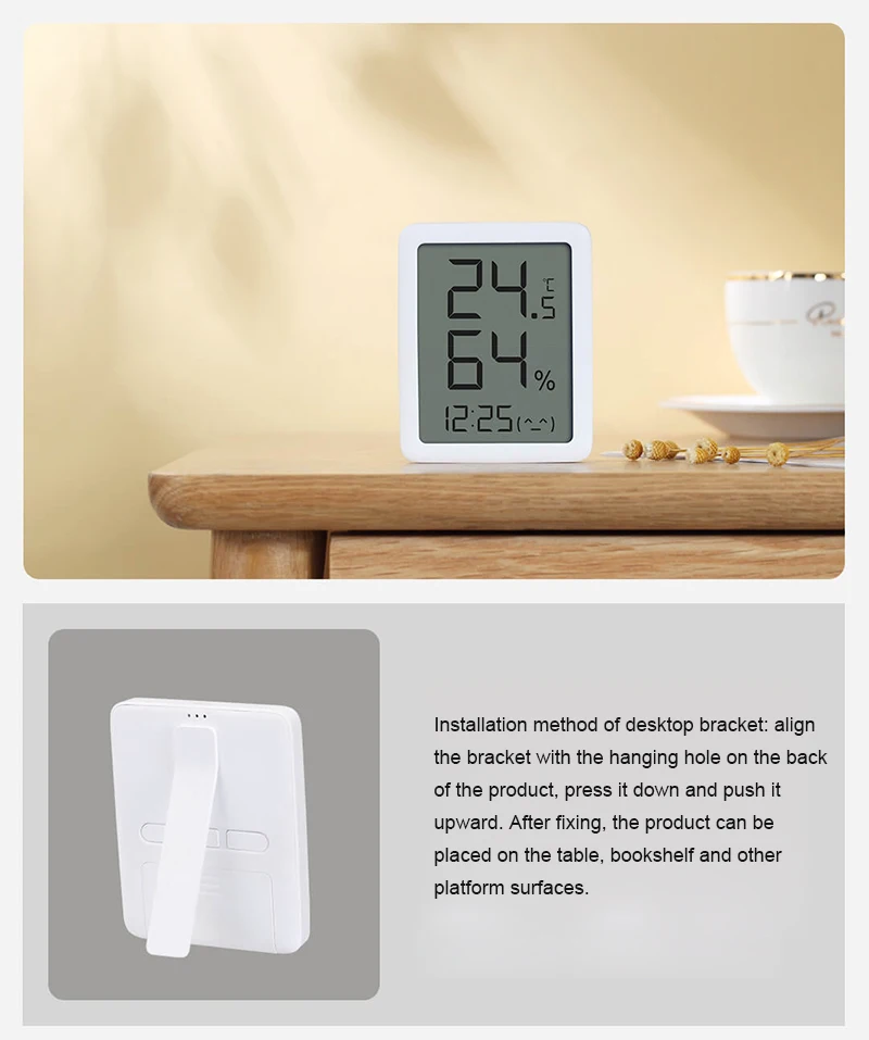 Цифровой термометр-гигрометр с ЖК-дисплеем