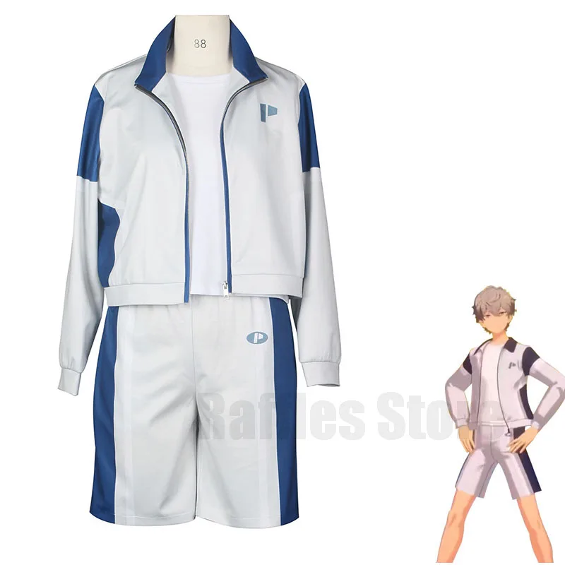 Game Ensemble Stars Es2 Es Music Cosplay Sports Daily Suit All Members Cosplay Costume Wig Purple Man Woman Carnival Grey Suit