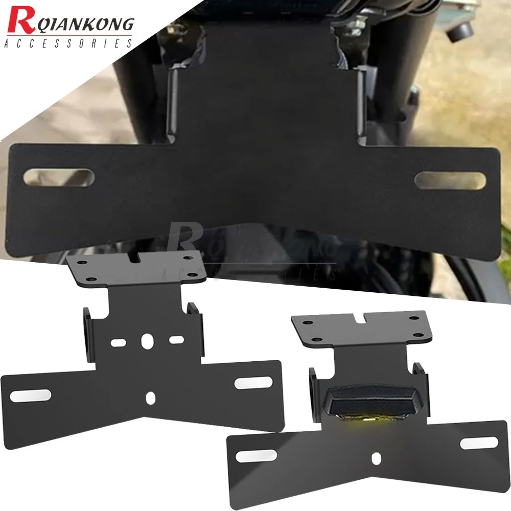 

Motorcycle Accessories License Plate Holder LED Light FOR YAMAHA MT-07 MT07 2021 2022 2023 2024 Tail Tidy Fender Eliminator