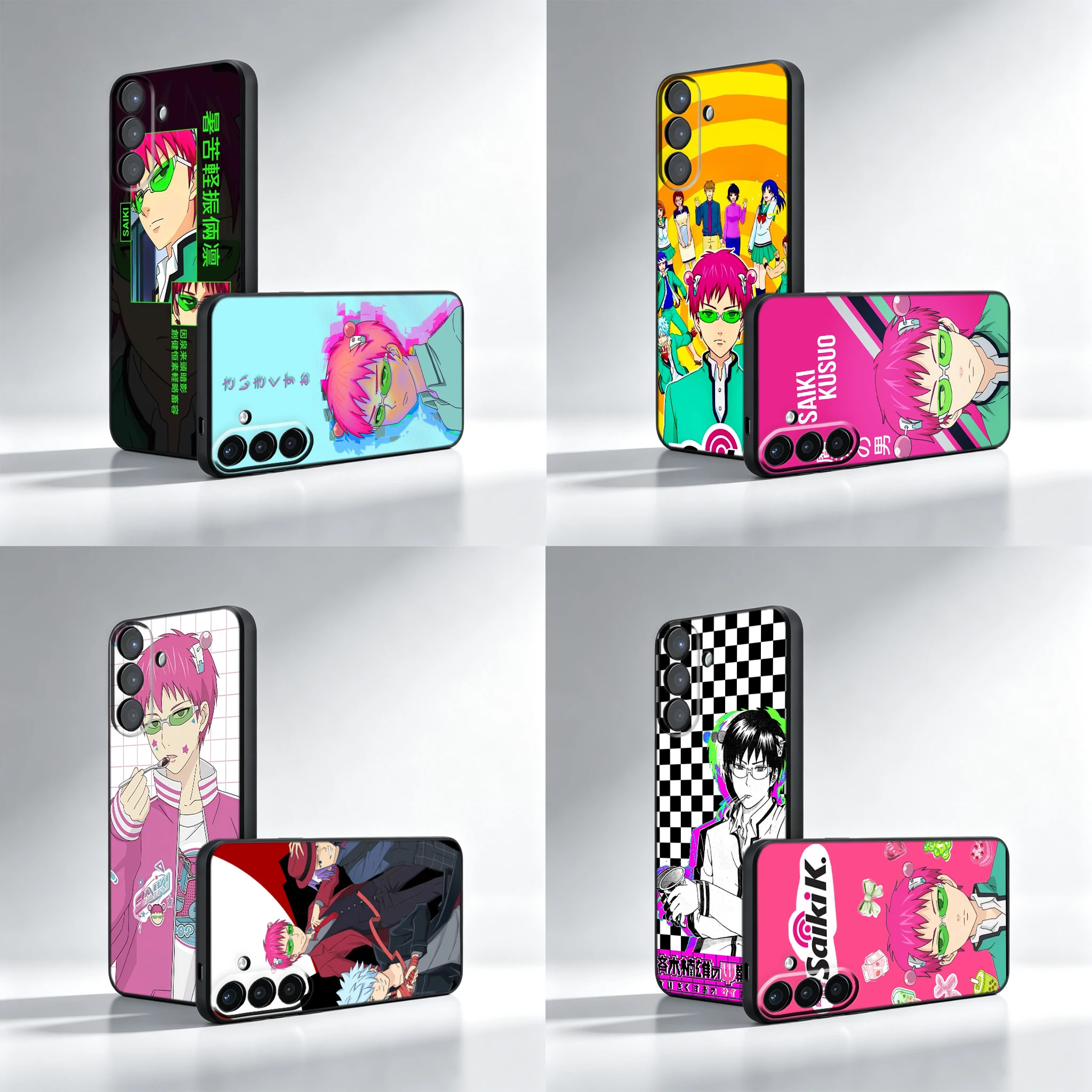 The Disastrous Life of Saiki K Saiki Kusuo Phone Case For Samsung A16 A26 A27 A37 A56 A57 A05S A06 A04S A55 A54 A35 A34 A25 A24