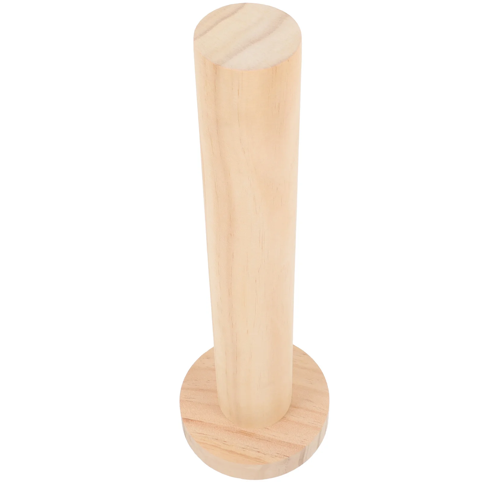 منظم إكسسوارات الشعر، حامل ربطة شعر خشبي مدمج ومتين، حامل عرض شريط مطاطي، حامل Scrunchy