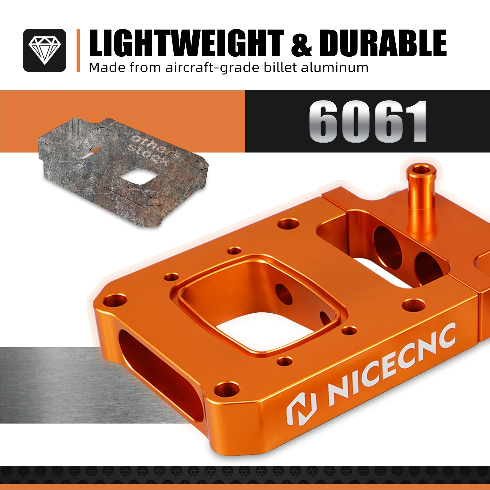 NICECNC Für KTM TPi EXC 300 250 XCW Sechs Tage Husqvarna TE 300i 2018-2023 GasGas EC300 2021-2023 TPi Injektor Umzug Block – Detail 4