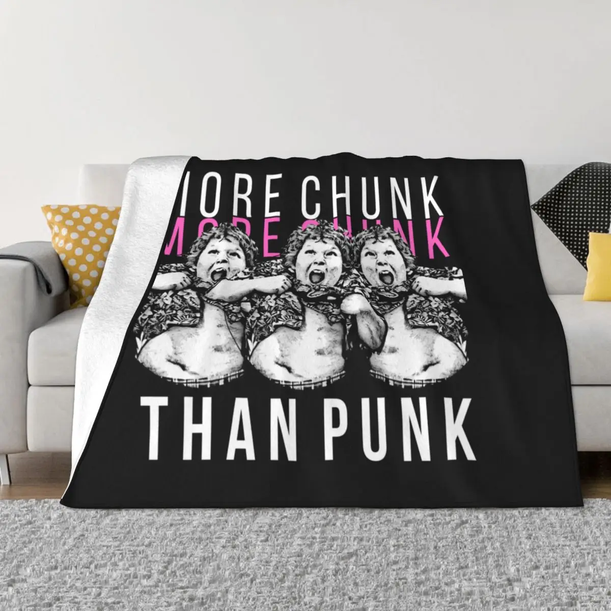 More Chunk The Goonies Blankets Flannel Summer Autumn Winter Than Punk Super Warm Throw Blankets for Bed Travel Bedspread