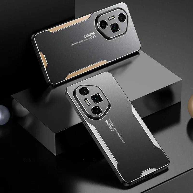 

Роскошный металлический матовый чехол из алюминиевого сплава для Honor 200 Smar 300 Ultra Lite Pro, противоударный защитный чехол для телефона с ощущением холодной кожи