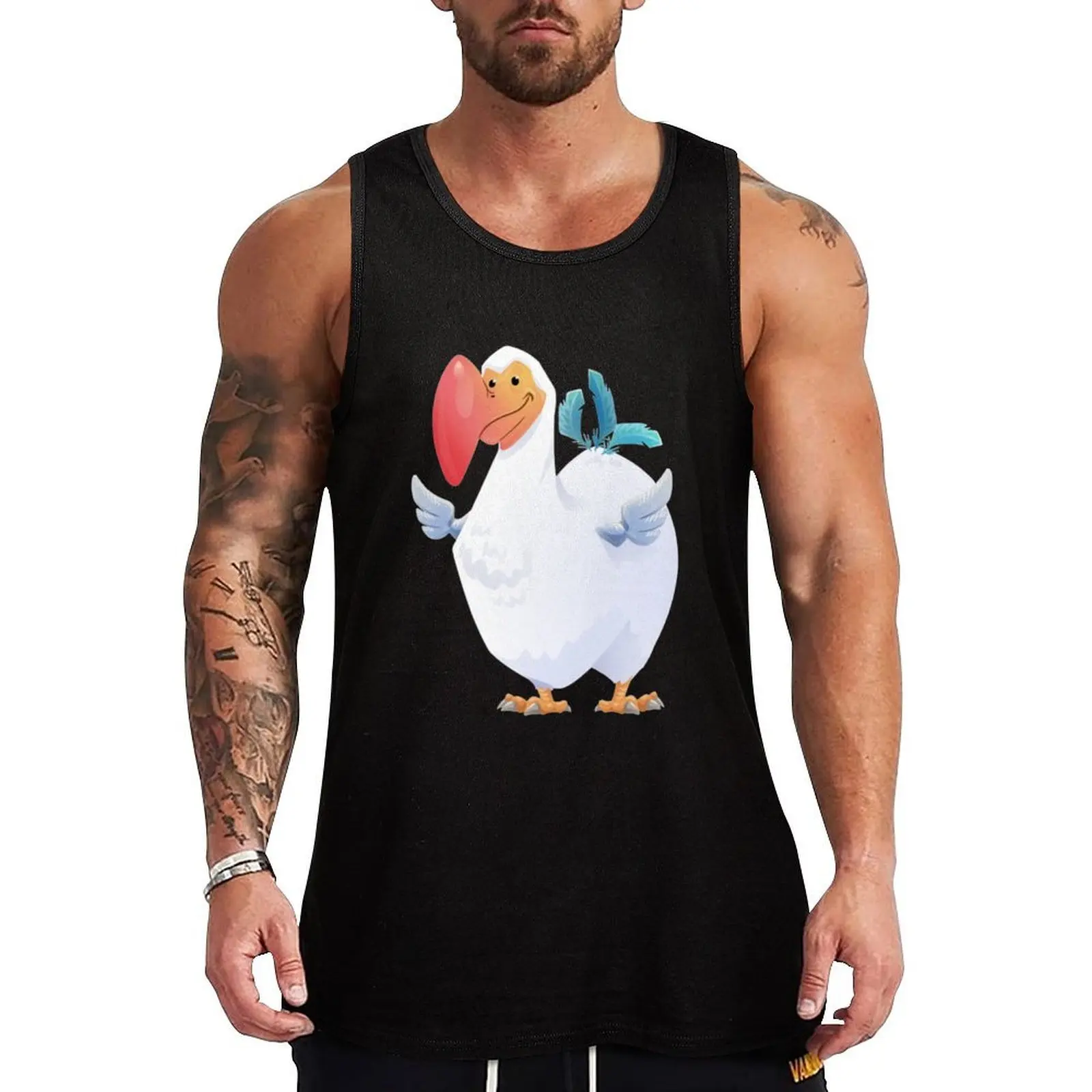 

Cute Dodo Bird (Dododex for Ark Survival Evolved) Tank Top Men's sleeveless gym