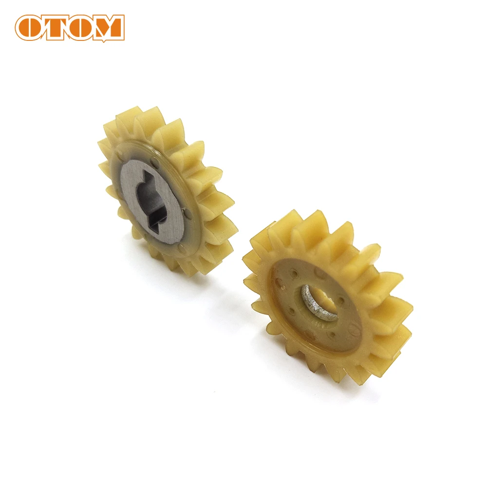 OTOM Motorcycle Oil Pump Bridge Teeth Gear Kit For ZONGSHEN NC250 250CC Motocross Engine Accessories Pit Dirt Bike Off-road Part