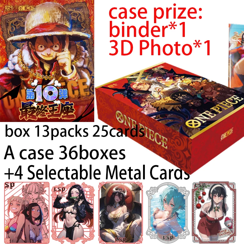 Tarjeta de una pieza 10: trono Final Nami Luffy TCG SR colecciones comerciales raras juego de cartas coleccionables batalla juguete de regalo para niños