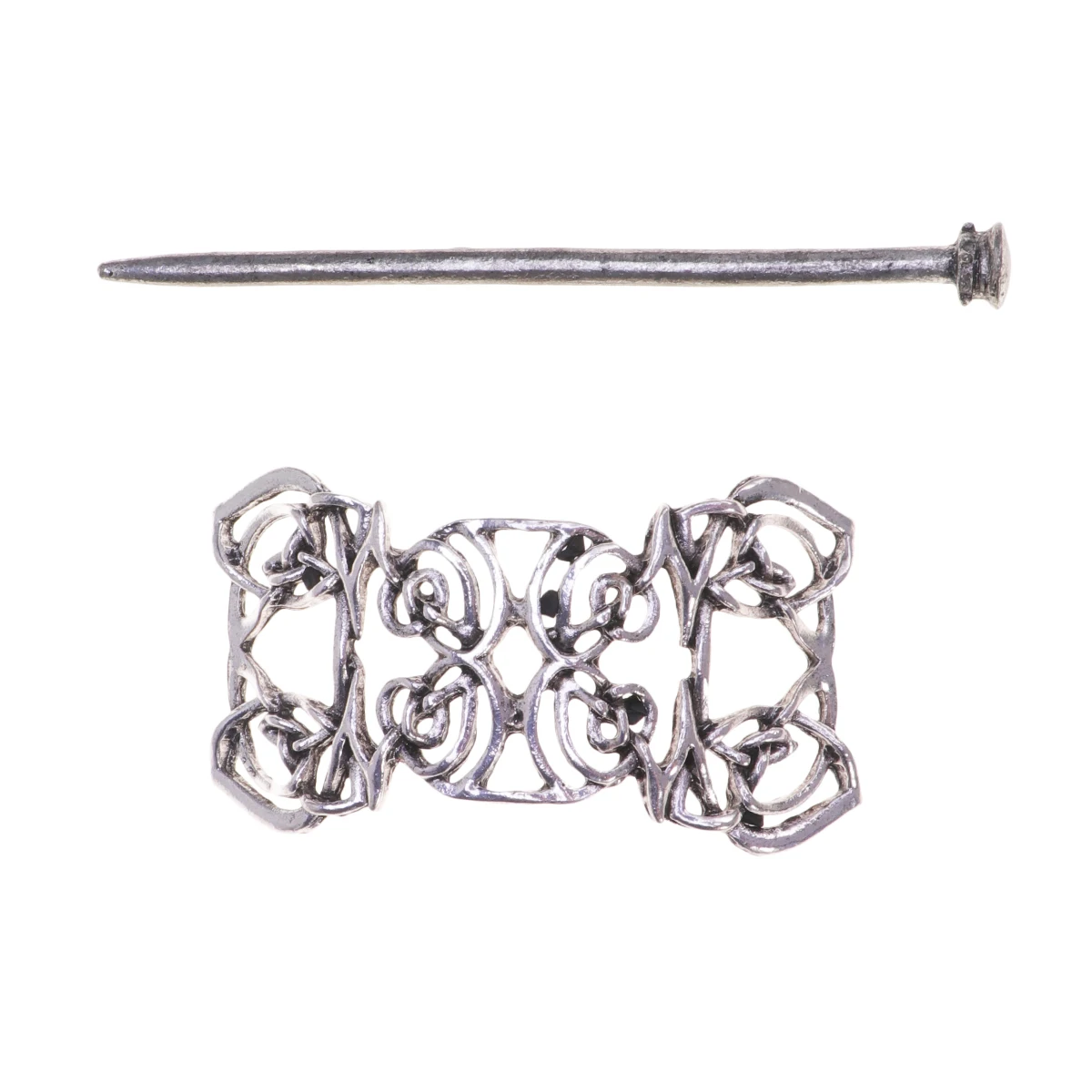 

Retro Vintage Hairpins Metal Alloy Hair Accessories For Women Elegant Costume Headdress Silver Color Creative Design Unique Gift