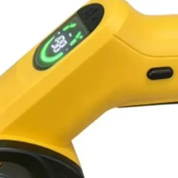 Yellow Cordless Electric Fabric Scissors Lithium For Battery Powered Handheld Cloth For Sewing Quilting Leather Cardboard DIY To