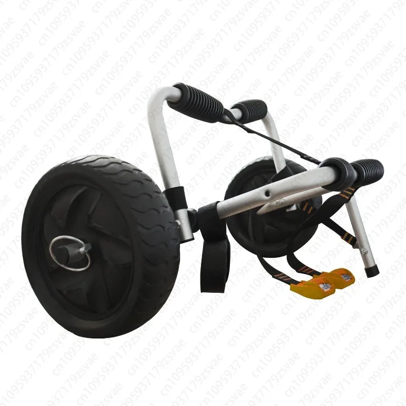 Kayak Cart Paddle Board Small Trailer Aluminum Alloy Folding Storage Two-wheeled Hand Pulled Trailer