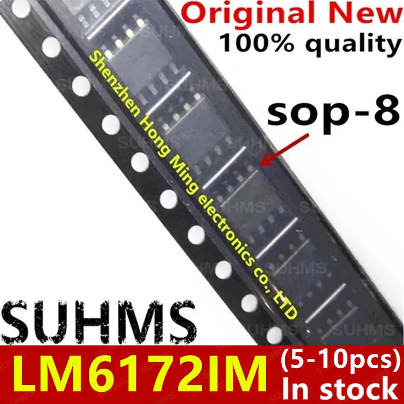 

(5-10piece)100% New LM6172 LM6172IM LM6172IMX LM6172IMX/NOPB sop8