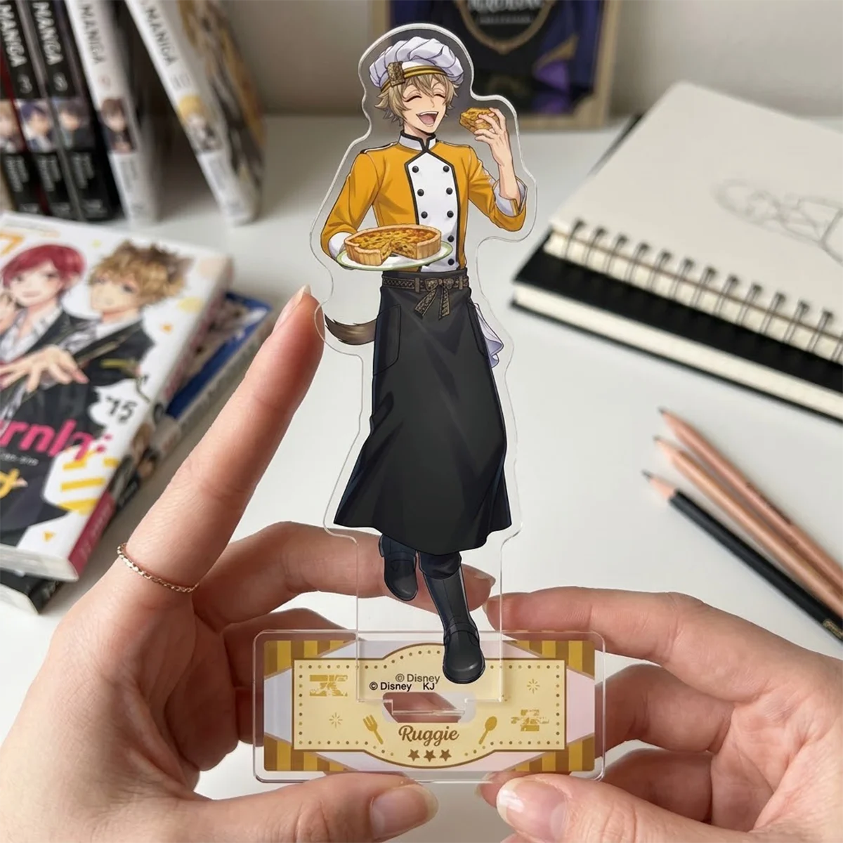 Anime Twisted‑Wonderland TW Acrylic Stand Set, Halloween Surprise Gift, Anime Merch Desktop Decor Collection Display Keychain