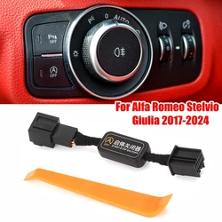 For Alfa Romeo Stelvio Giulia 2017-2024 Car Automatic Start / Stop Off Engine System Plug Stop / Start Module Adapter Cable