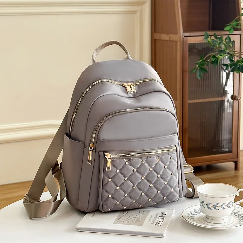 Classic Vintage Style Women Backpack Leather PU Fashion  display picture 1
