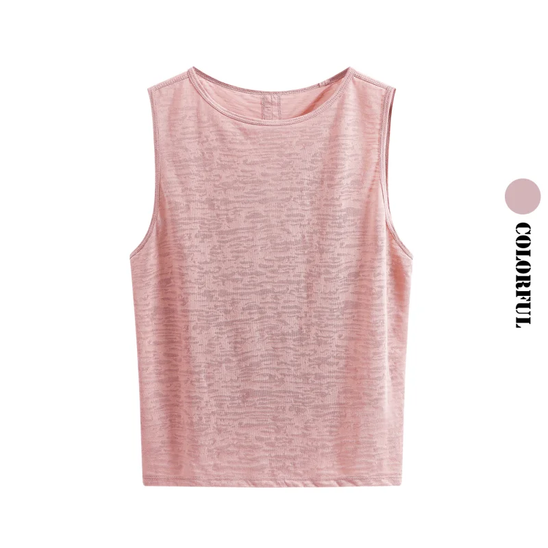 DRUR Canotte da yoga incrociate sul retro da donna Canotte estive leggere ad asciugatura rapida T-shirt da palestra senza maniche Camicie da allenamento per corsa atletica Abbigliamento da yoga