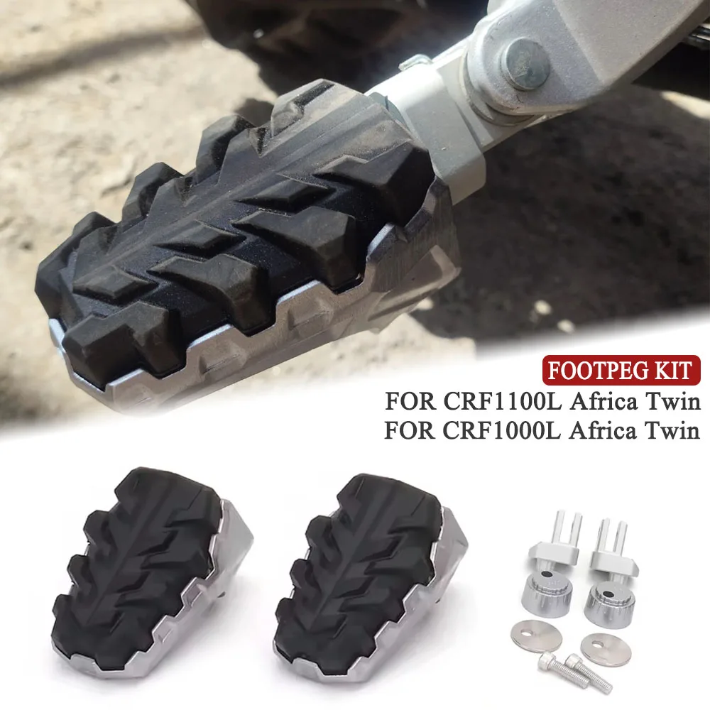 

Fits For Honda CRF1000L AFRICA TWIN CRF1100L Africa Twin Adventure Sports 2015-2024 2023 2022 CNC Foot Peg Footrest Mount Kit