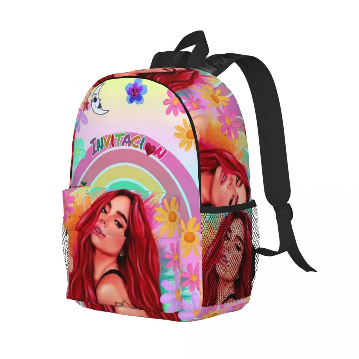 

Manana Sera Bonito Karol G Backpack Student Boys Girls BookBag Kids School Bag Computer Shoulder Bags for Men Women