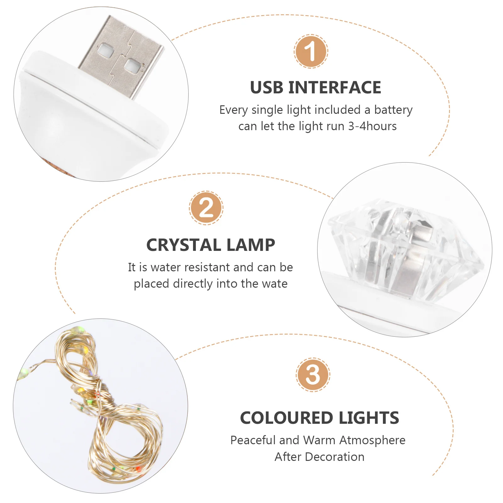 

USB Rechargeable LED Bottle Light Simple Charge Powered Outdoor Party Christmas Halloween Wedding