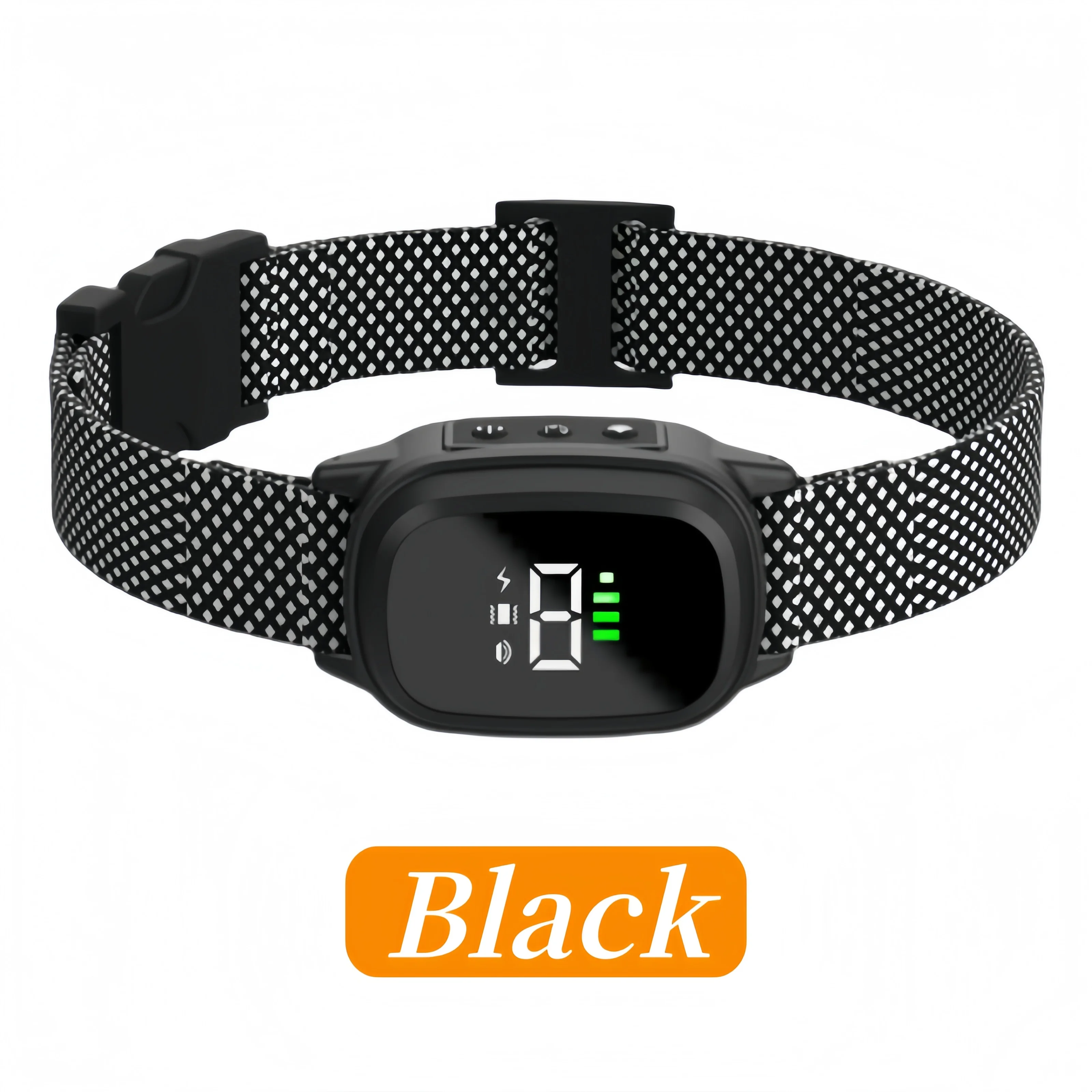 Anti-blaffend apparaat voor honden Waterdicht Ultrasoon stoppen met blaffen Trillingen Anti-blafhalsband Honden Trainingshalsband Voor alle honden