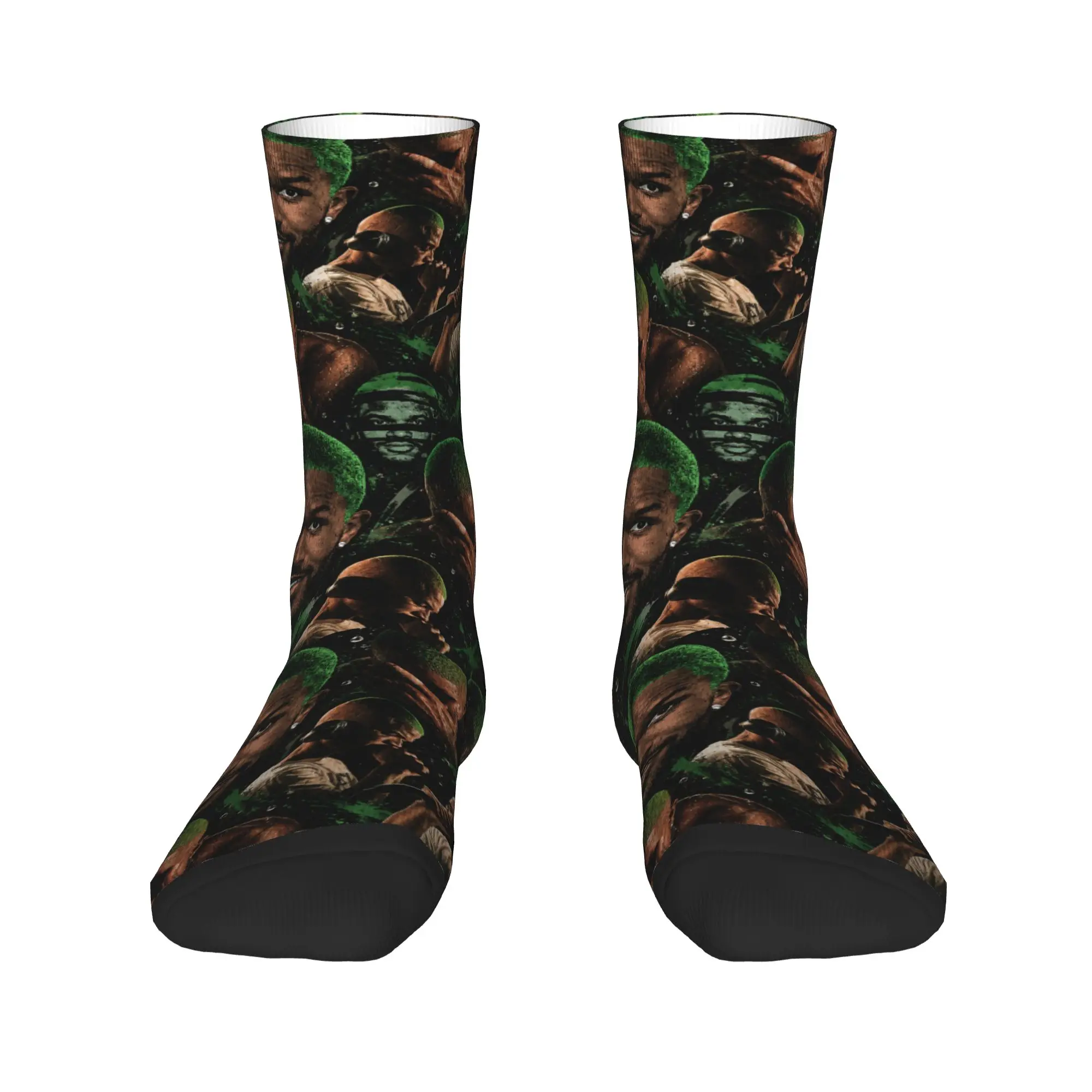 BLOND Print Dress Socks Rapper Frank Graphic Korean Stockings Unisex Men Comfortable Outdoor Sports Socks Winter Non Slip Socks