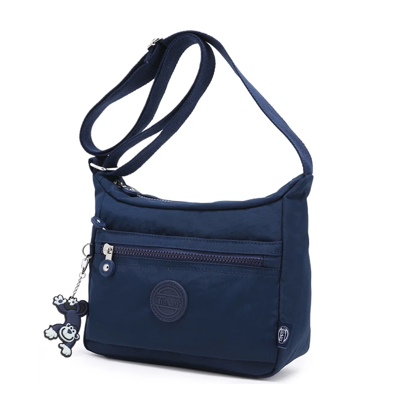 Nesitu High Quality Men Women Shoulder Messenger Bag Cross Body Purse Waterproof Lightweight Green Black Blue Purple Red M1217