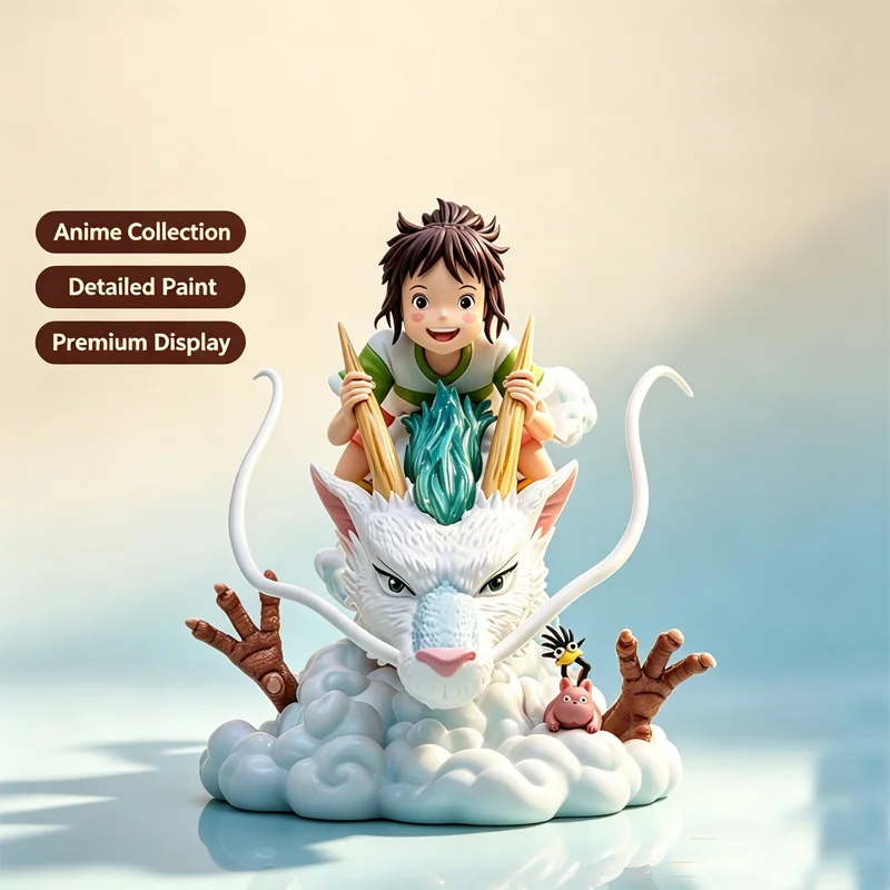 Figura de acción de anime Miyazaki Sen To Chihiro No Kamika, modelo de PVC, decoración de escritorio, adorno coleccionable, regalo de dibujos animados para fanáticos del anime