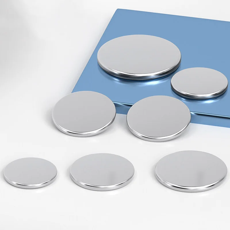 1-50Pcs 304 Stainless Steel Metal Round Plate Circular Sheet Disc 6mm-80mm Steel Flat Gaskets 1/1.2/1.5/2/2.5/3/4/-5mm Thickness