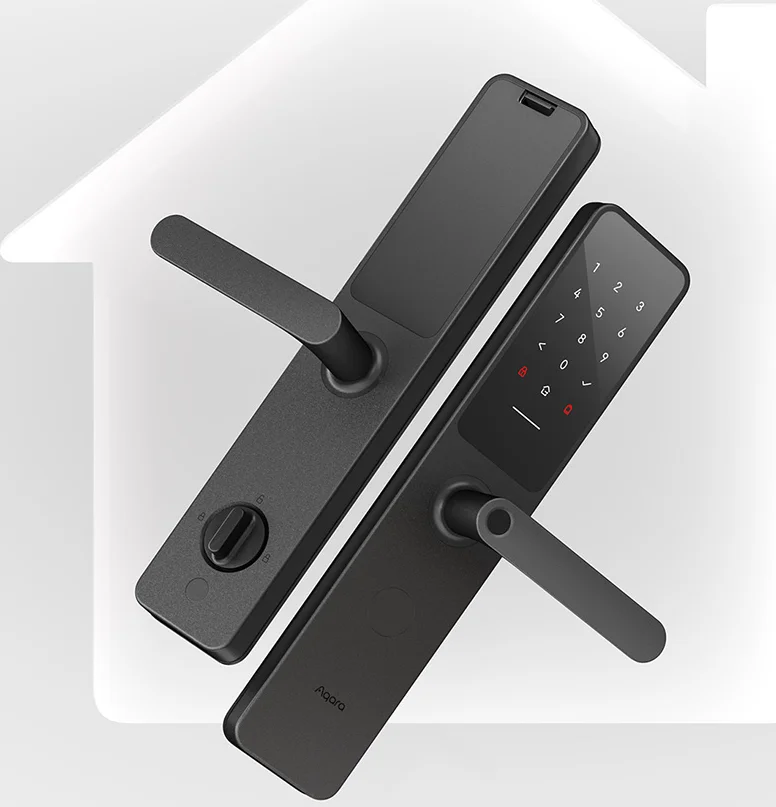 Aqara-cerradura de puerta inteligente A100 Pro, con Bluetooth, para Apple home key homekit