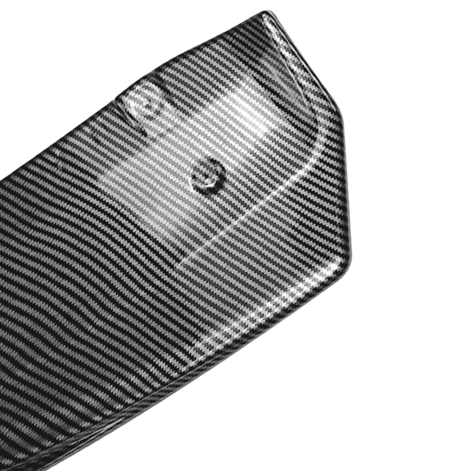 Rear Bumper Diffuser Spoiler Cover Lip Carbon Fiber Look/Gloss Black Splitter Guard For Mini Cooper F55 F56 F57 JCW 2014-2021