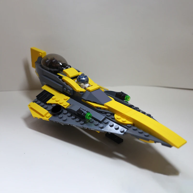 ใหม่ MOC Starship Series Anakin Skywalker's Starfighters Building Blocks ชุด DIY Assembly อิฐของเล่นของขวัญ