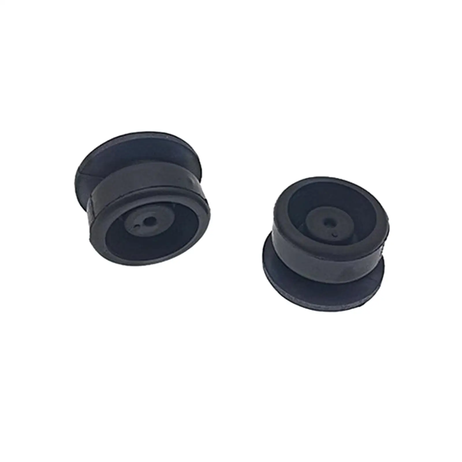 2x Radiator Cushion Replace Accessories Lower Mount Bushing Rubber High Quality