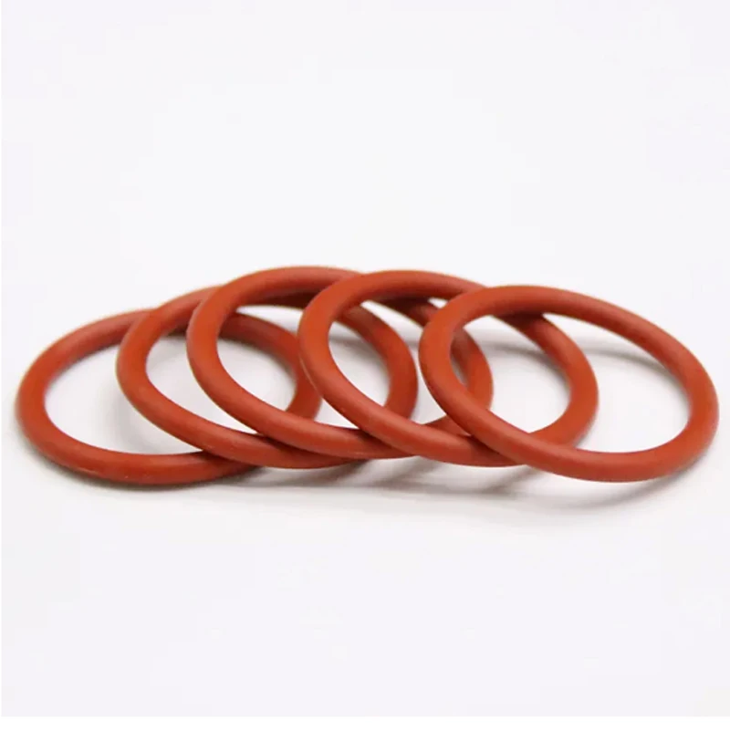 225 Stück rote Silikon ring dicke oder Dichtung Silikon dichtung O-Ringe Unter leg scheibe oring Set Sortiment Kit Set oring