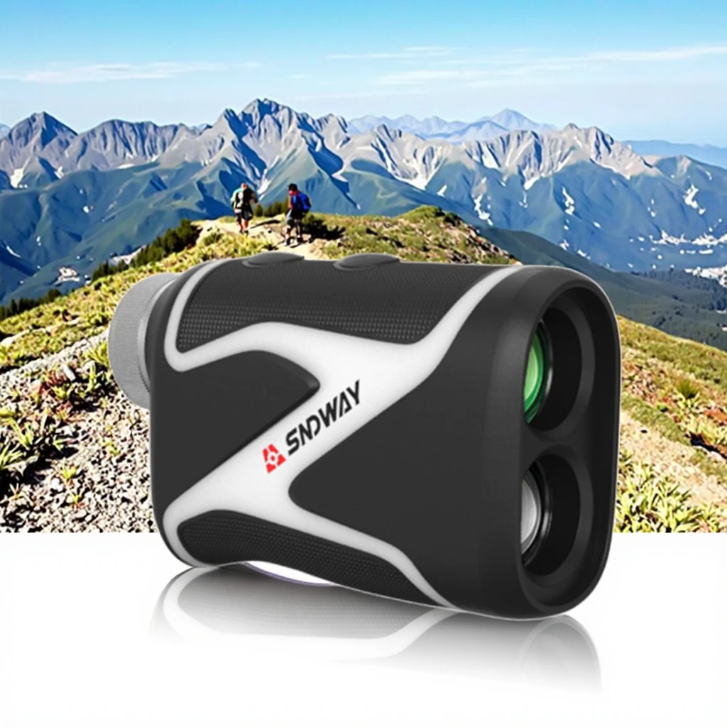 Sndway SW-D Outdoor 6x Binoculars  Rangefinder 1000m-2000m OLED Slope Flag ing Golf Range Finder for Golf Accessories