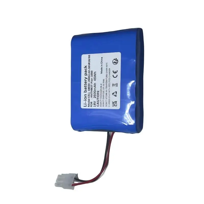 18V 2500mAh Li‑ion Replacement Battery Pack for ANTHBOT Pion 1000 Robotic Lawn Mower Spare Repair Part